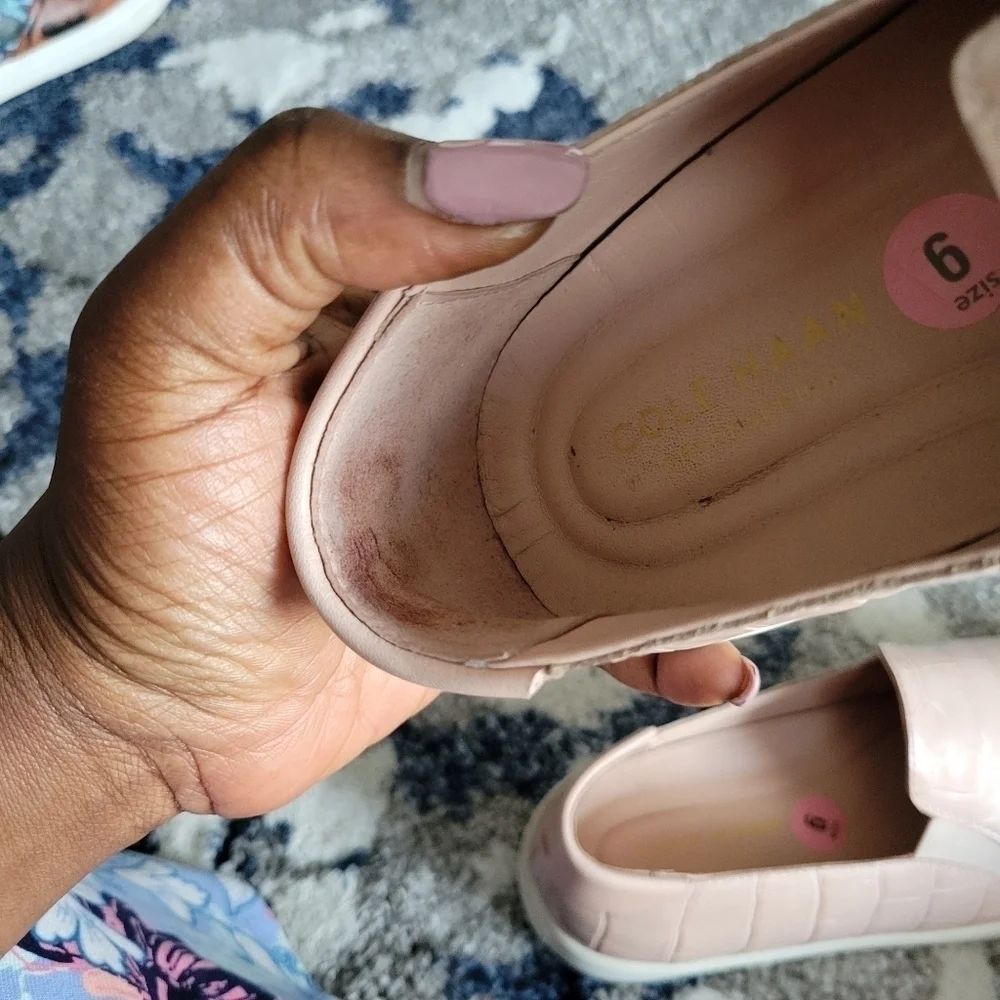 Cole Haan grandprø spectator slipon sneakers Powder Pink Pastel